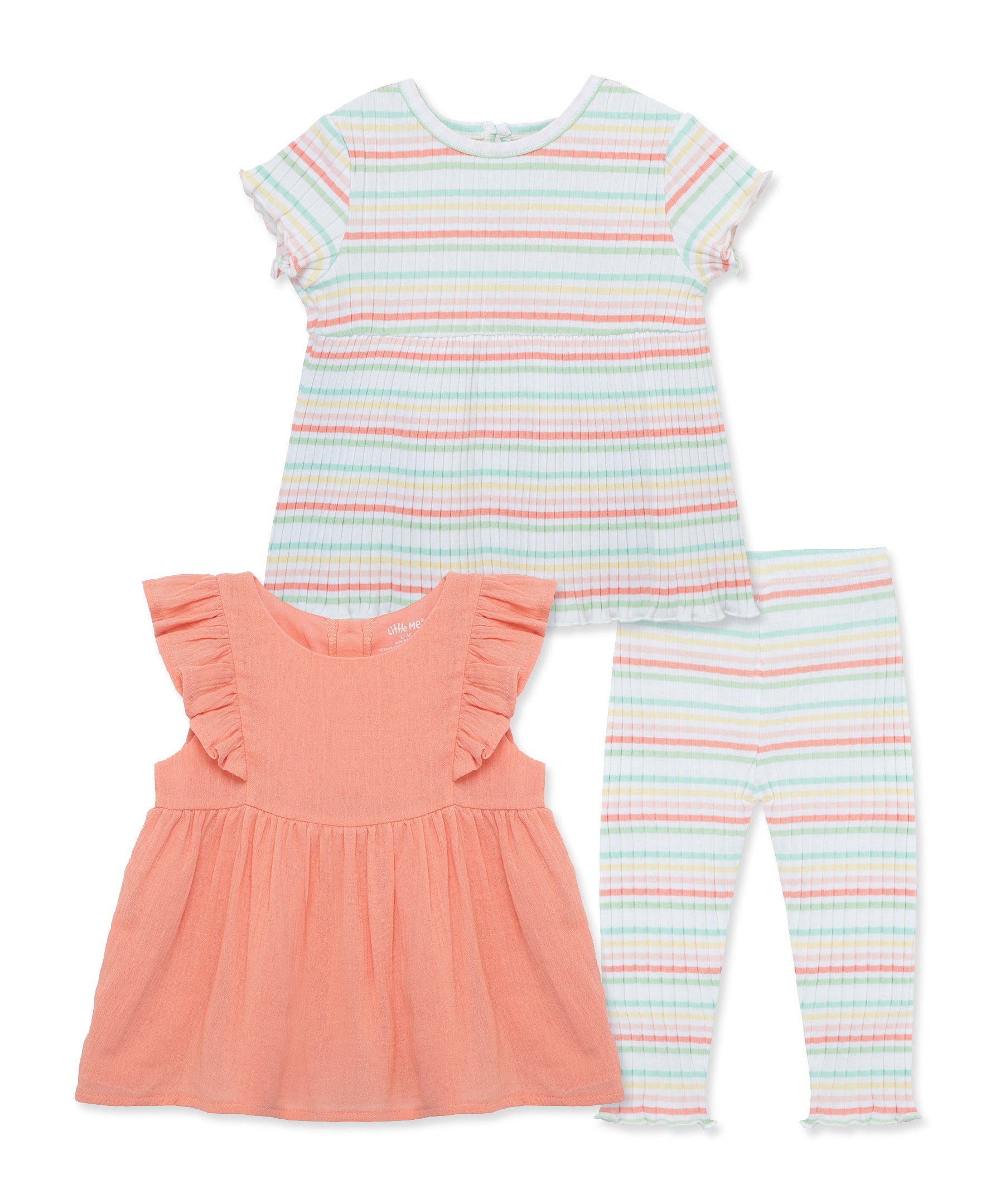 Stripe 3-Piece Infant Play Set (12M-24M) - Little Me