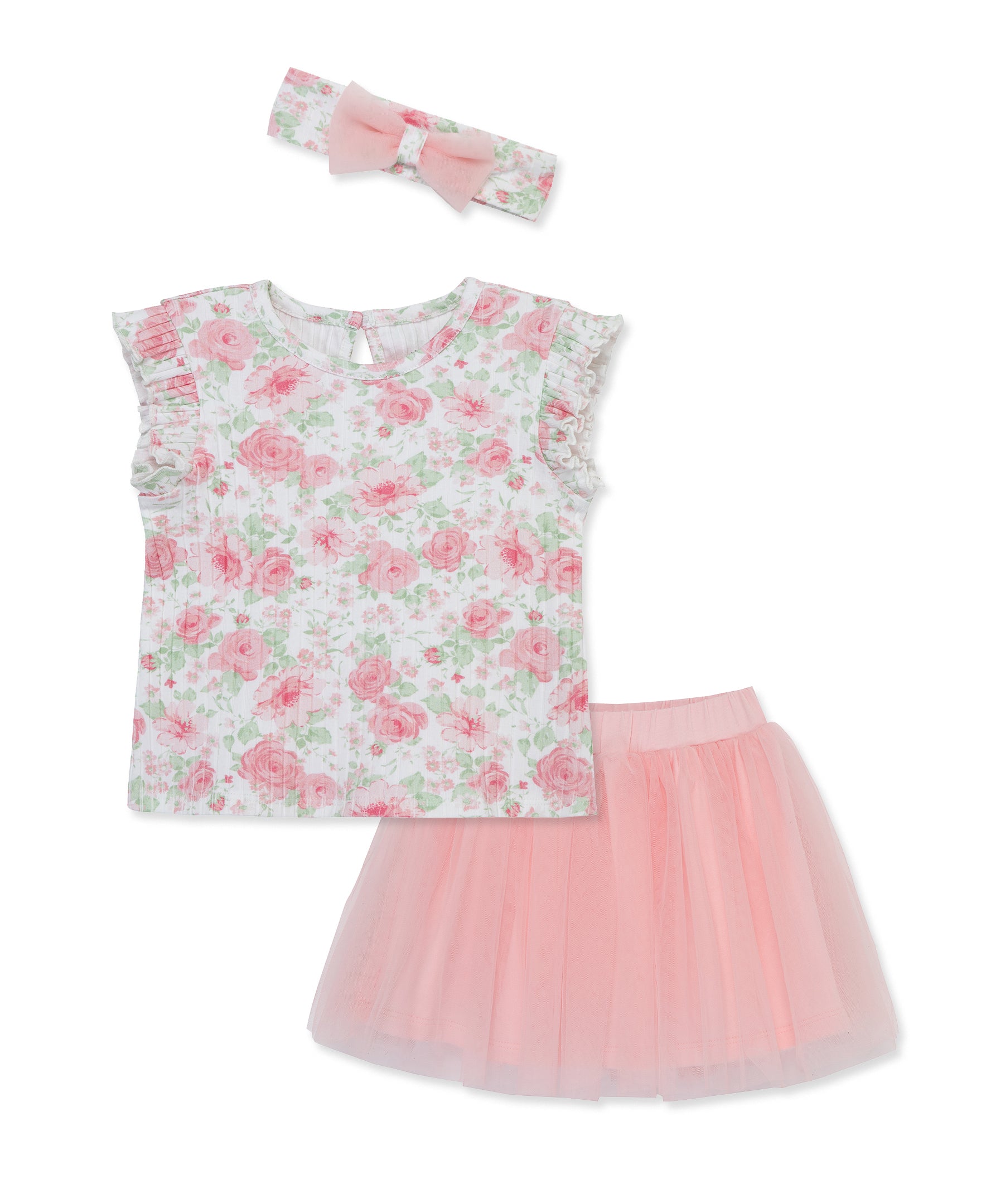 Garden Skort Set & Headband (12M-24M) - Little Me