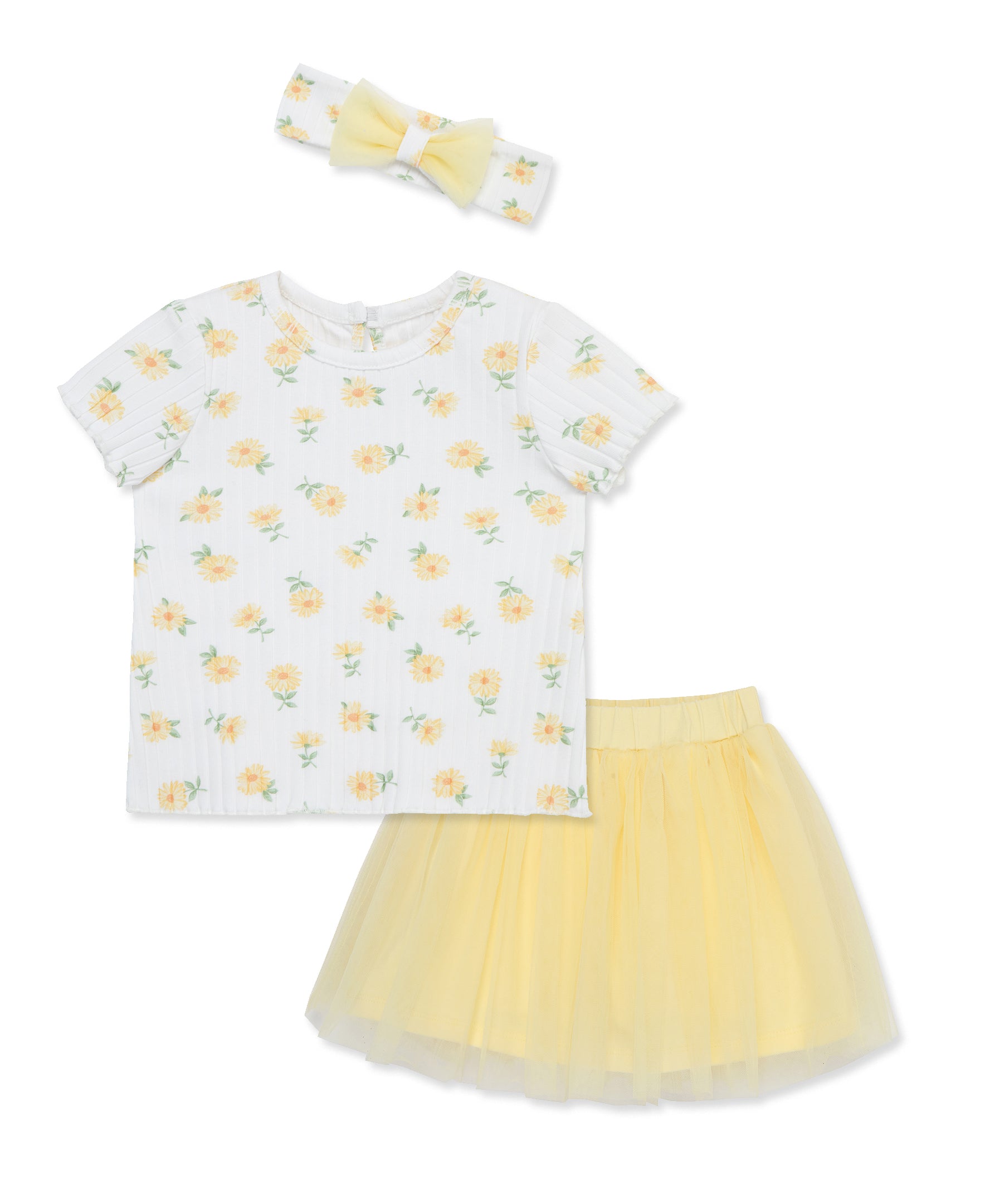 Daisy Skort Set & Headband (12M-24M) - Little Me