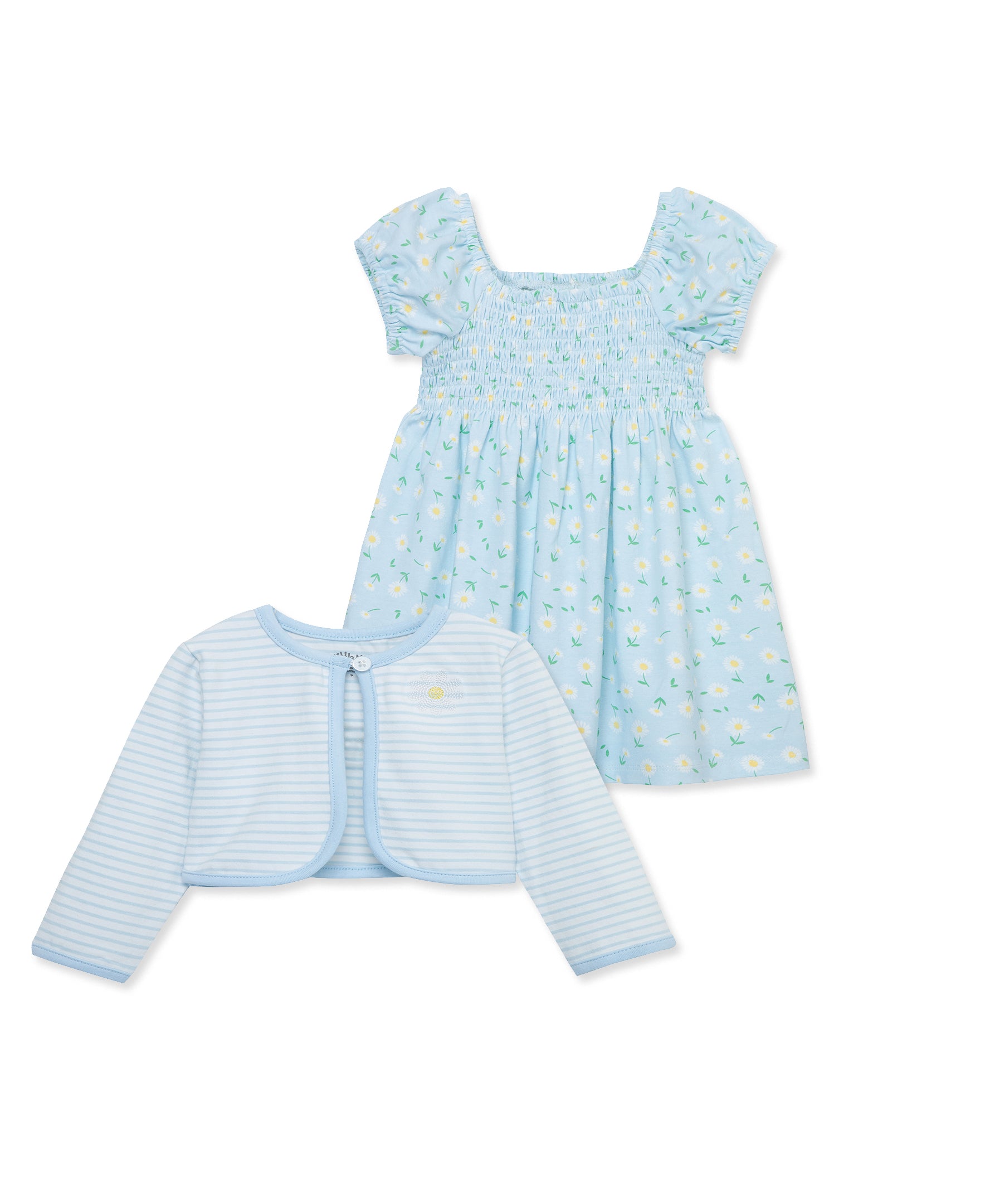 Daisy Knit Toddler Dress Set (2T-4T) - Little Me