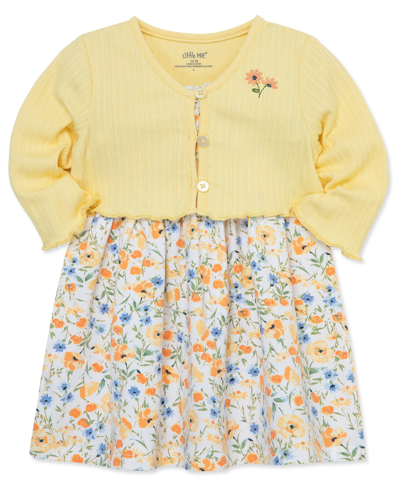 Garden Knit Infant Dress Set (12M-24M) - Little Me