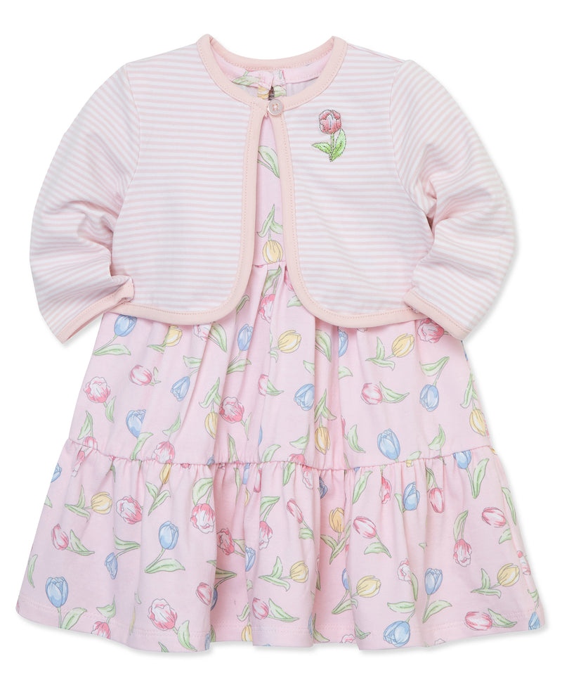 Tulip Knit Infant Dress Set (12M-24M) - Little Me