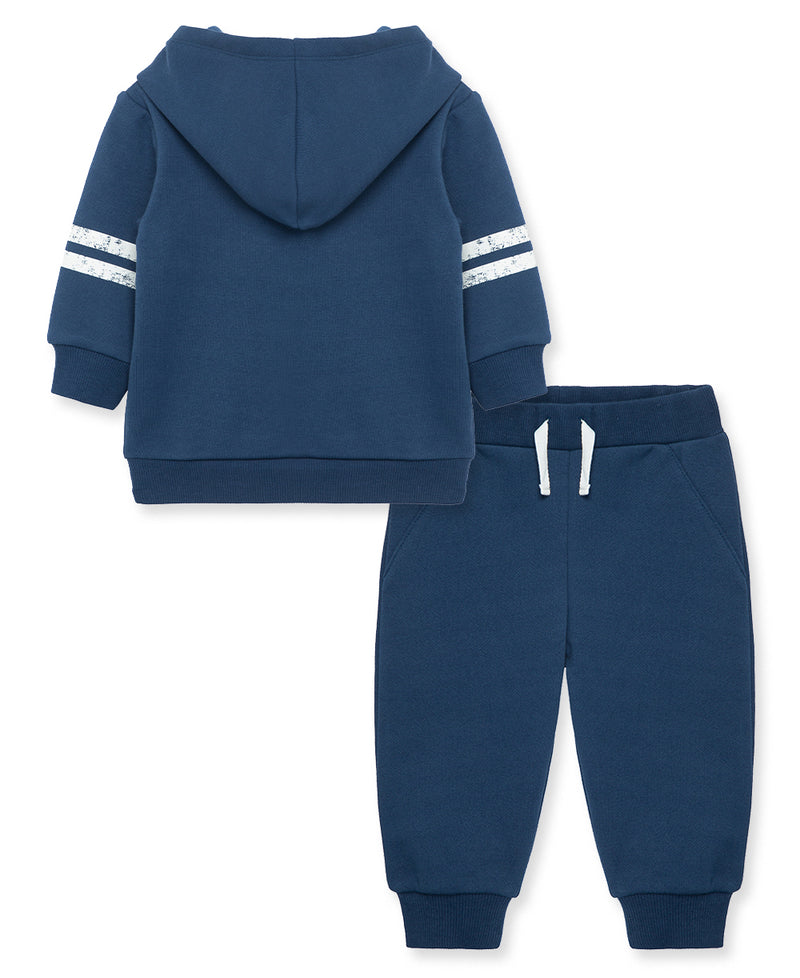 Navy Sweatshirt Set - Little Me