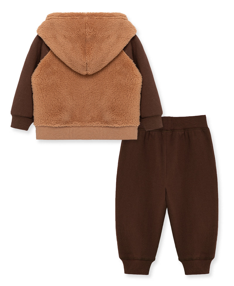 Bear 2-Piece Infant Hoodie Set (18M-24M) - Little Me
