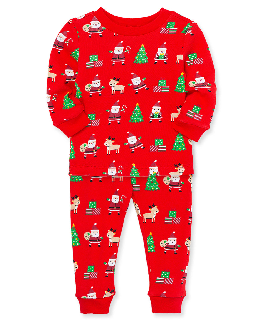 Santa 2Pc PJ - Little Me