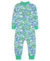 Dino Zip Front Bamboo Pajama - Little Me