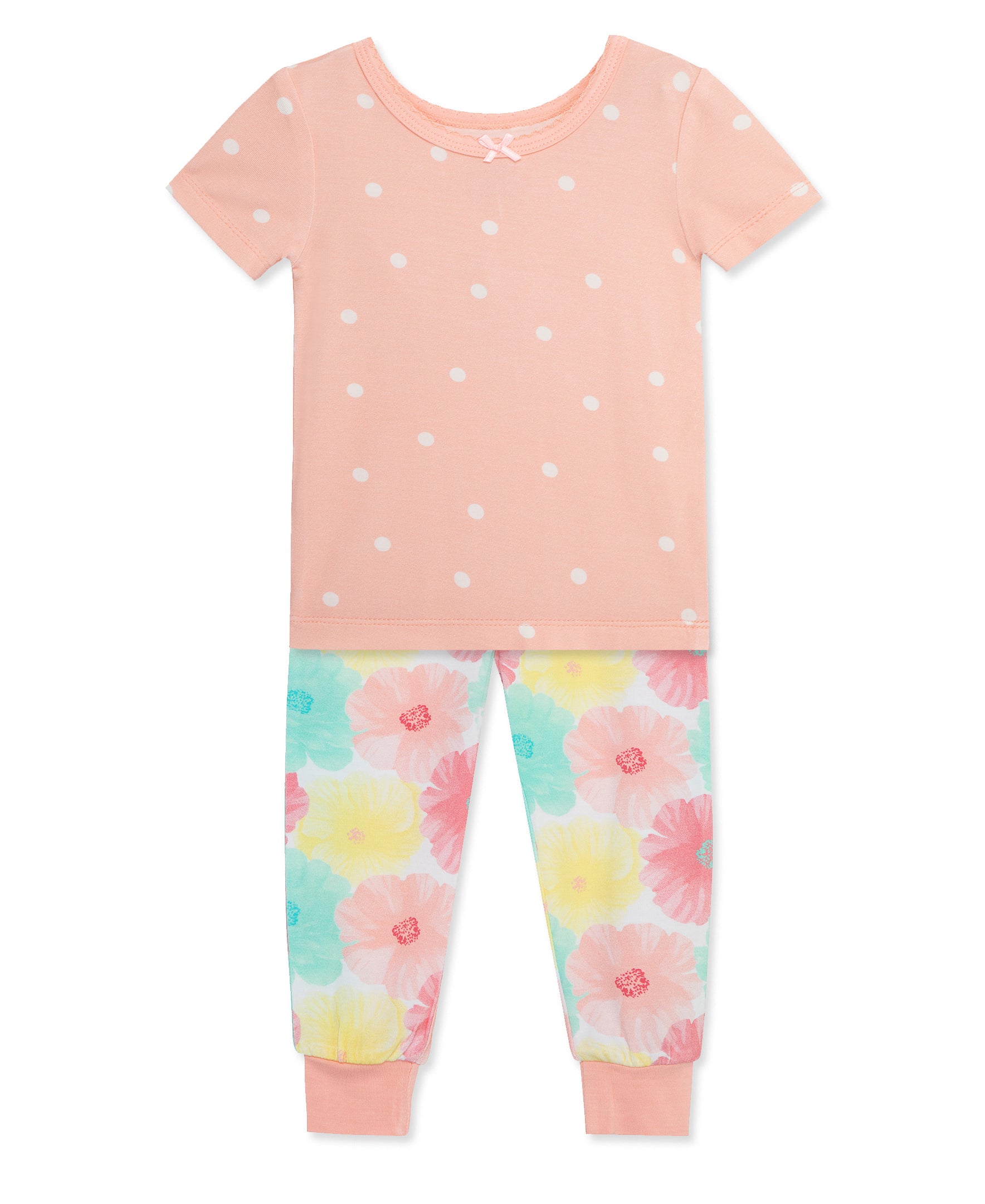 Floral 3-Piece Toddler Pajama Set - Little Me