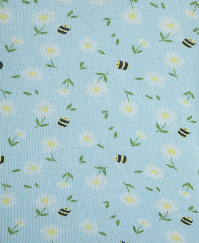 Daisy "Bee Happy" 3-Piece Bamboo Pajama Set (12M-24M) - Little Me