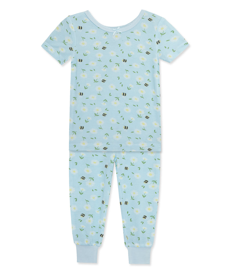 Daisy 3-Piece Bamboo Toddler Pajama Set - Little Me