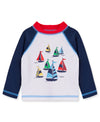 Boat Long Sleeve Toddler Rashguard - Little Me