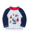 Boat Long Sleeve Toddler Rashguard - Little Me