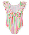 Multi Stripe Toddler Swimsuit - Little Me