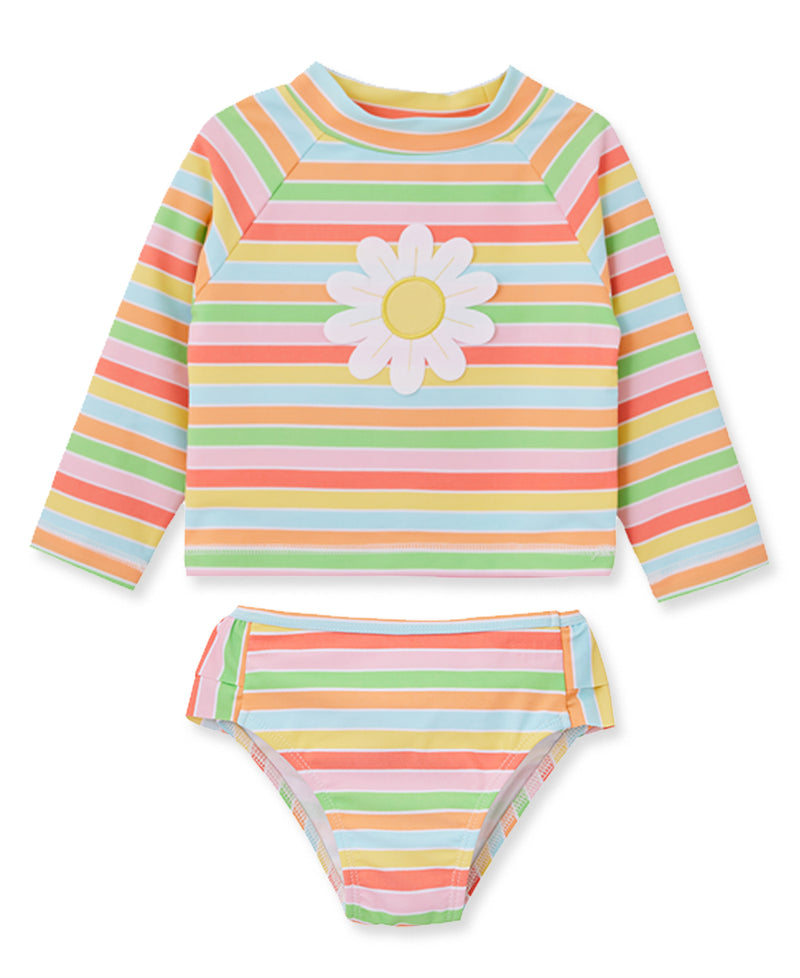 Rainbow Toddler Rashgaurd Set - Little Me
