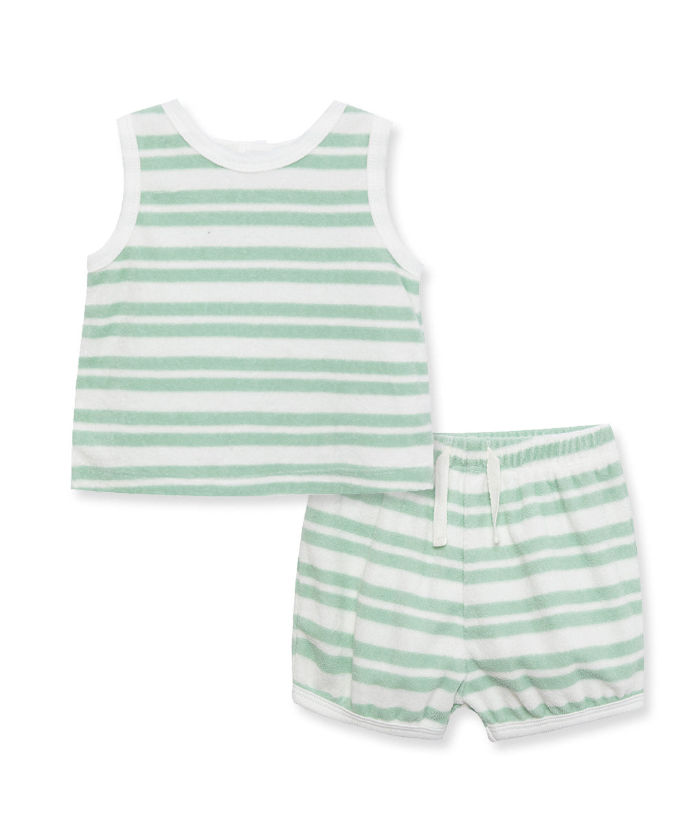 Aquarium Stripe 2Pc Set - Little Me