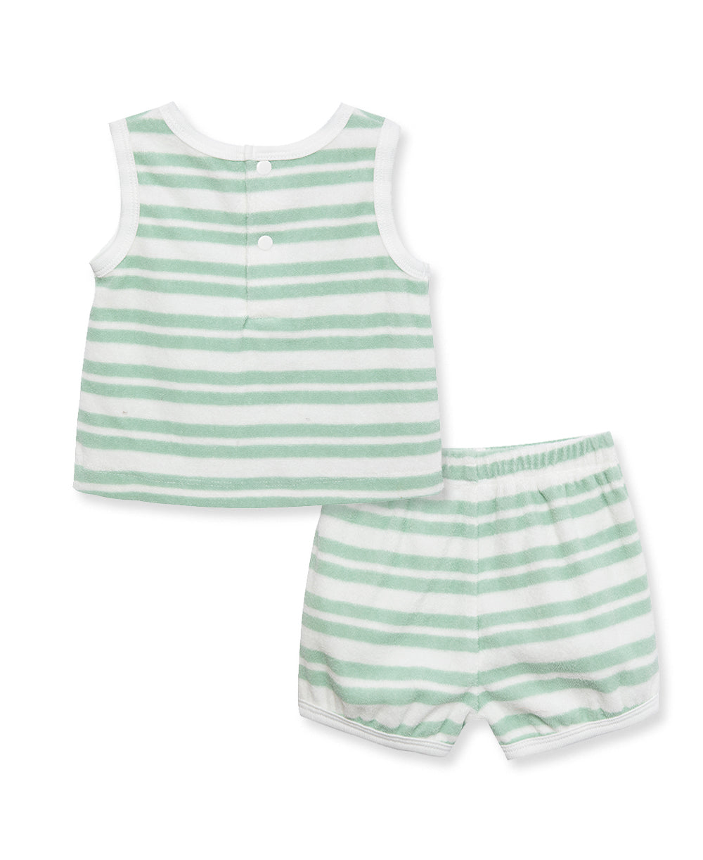 Aquarium Stripe 2Pc Set - Little Me