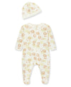 Focus Kids Desert Tropics Footie & Hat - Little Me