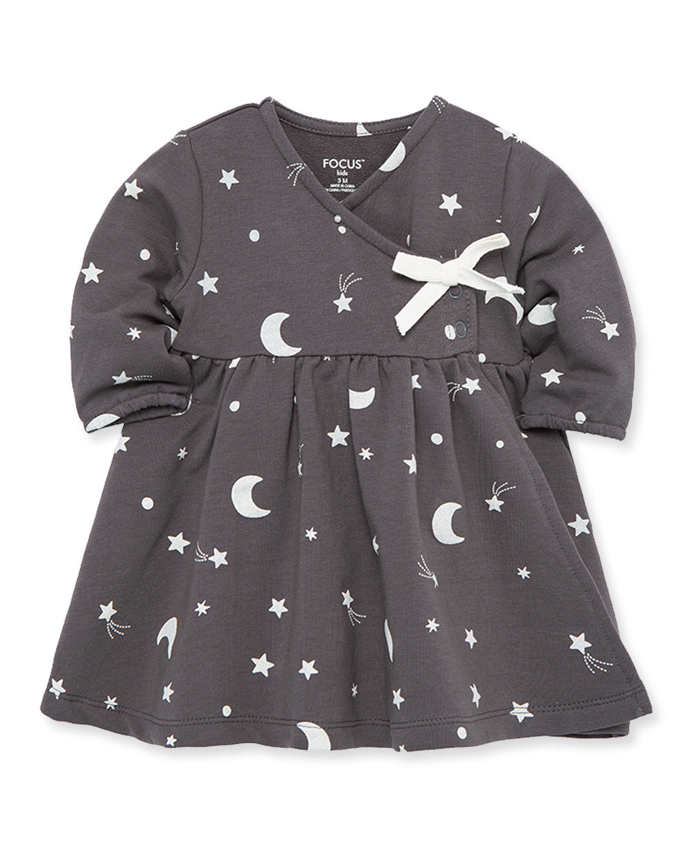Focus Kids Milky Way Dress Set (3M-12M) - Little Me